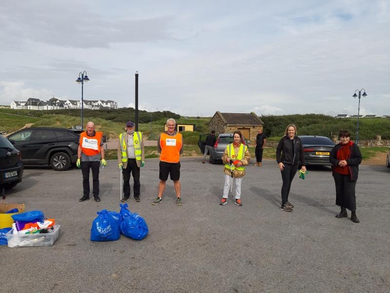 Over three tonnes of rubbish cleared from Donegal beaches at the weekend 