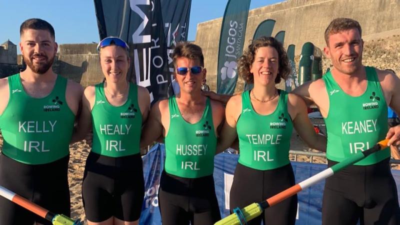 Luke Keaney and Rosie Temple secure 'A' final place at World Rowing Championships