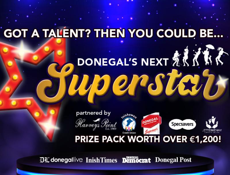 Terms and conditions for Donegal's Next Superstar talent competition 