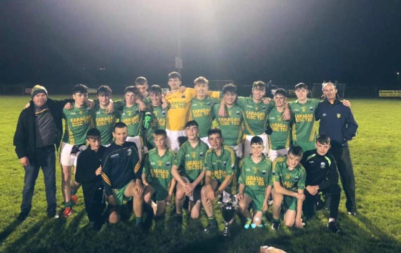 Naomh Columba make superb comeback to pip St Naul's Southern Division 2 U-17 final