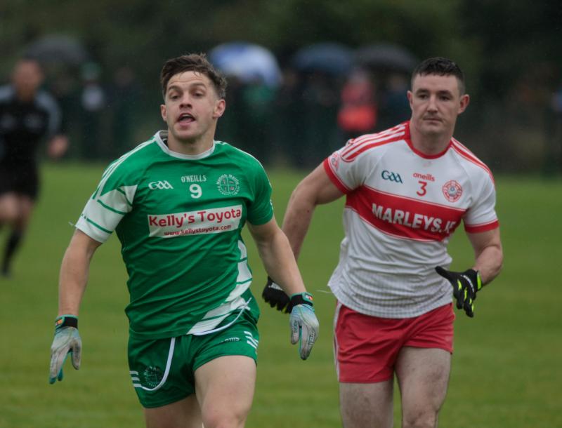 Early Karl McGlynn goal the difference between Glenfin and St Naul’s