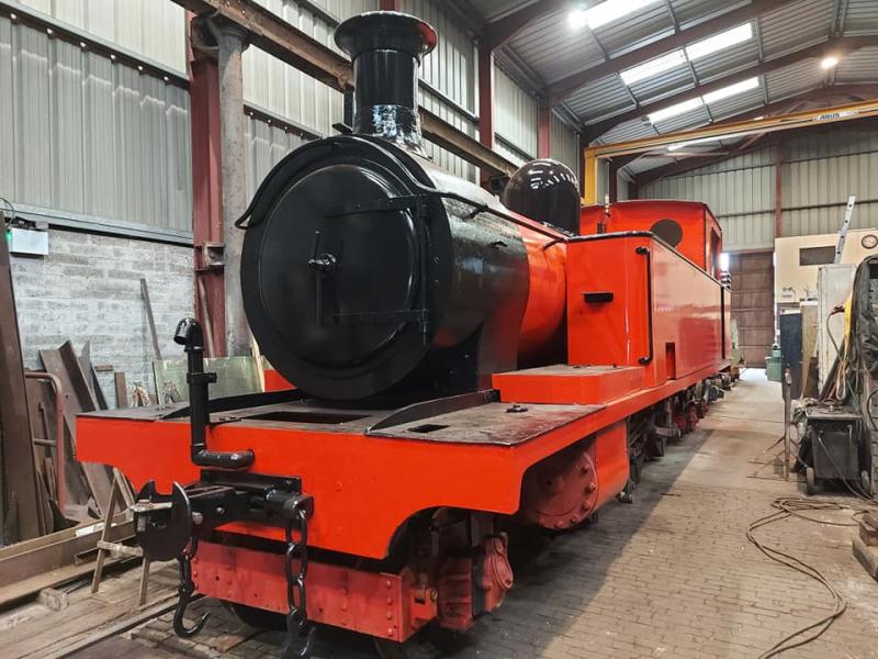 Famous steam locomotive is set to return to Donegal after major restoration project