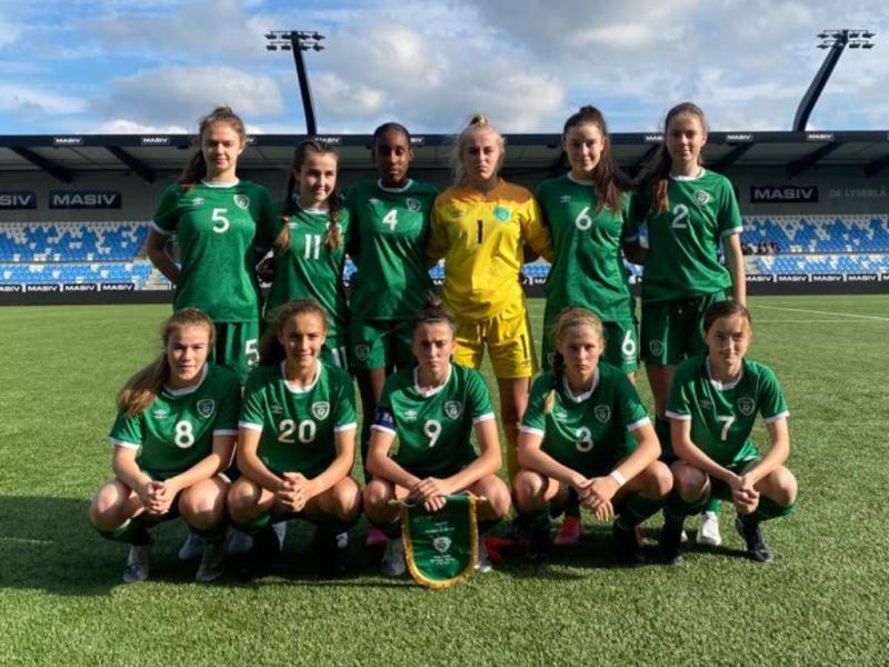 Delight for Donegal as Jodie Loughrey scores for Ireland Under-17's in Hungary