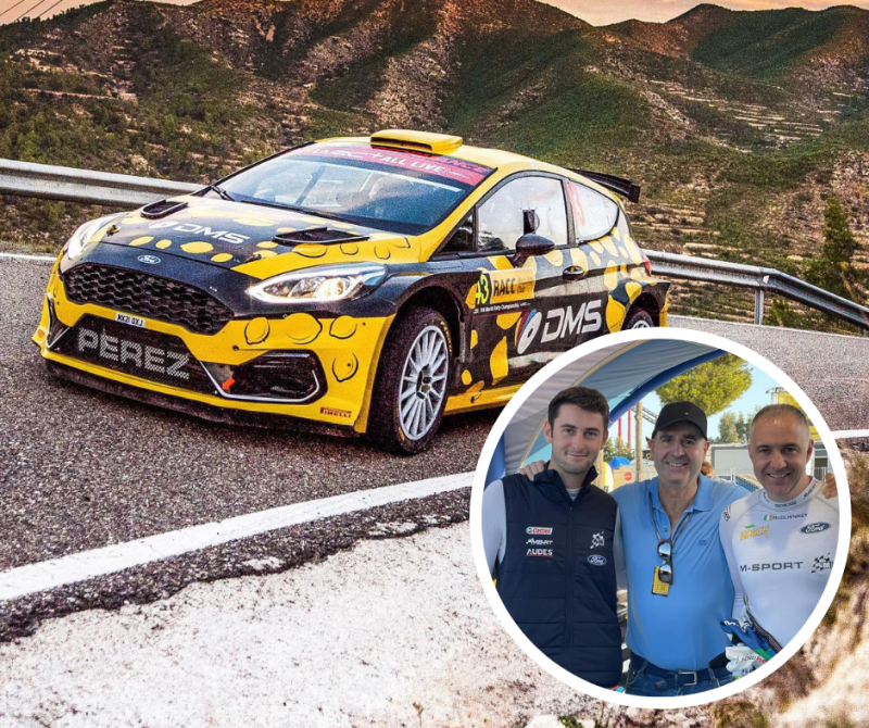 Delight for Gary McElhinney at experience - and result - in  Rally de España