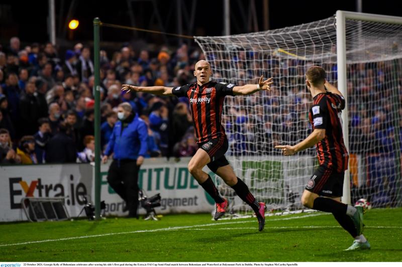 Kelly the toast of Dalymount as he sends Bohemians to FAI Cup final