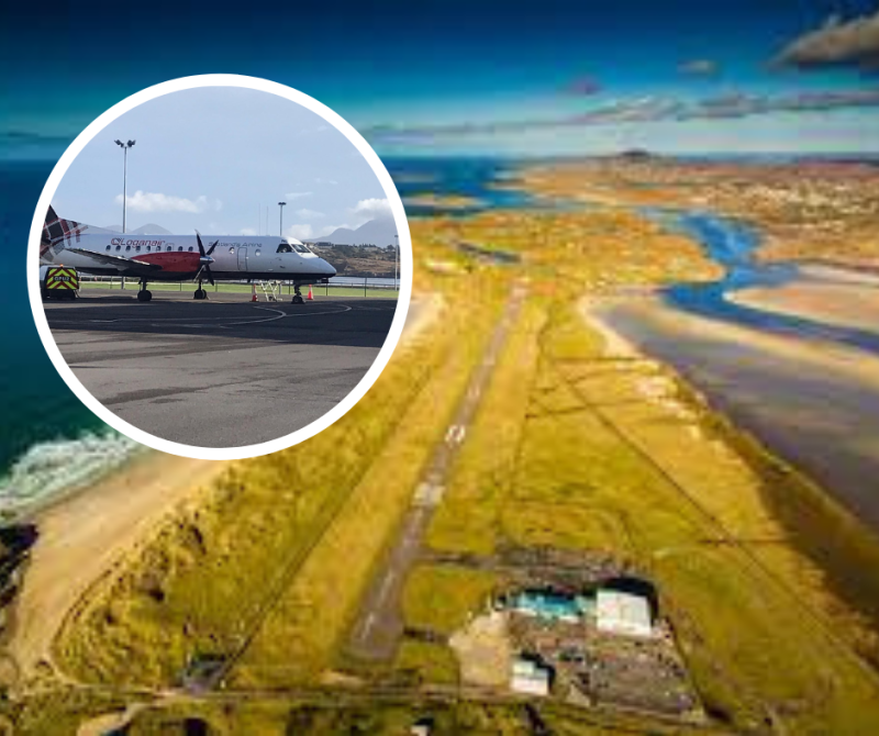Loganair flies from Donegal to Glasgow for the last time