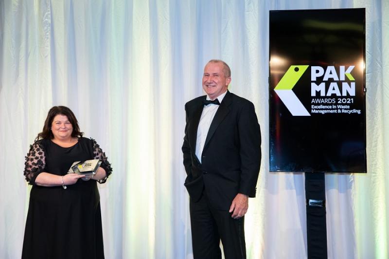 Donegal company win prestigious National Environmental Award at Pakman Awards 2021