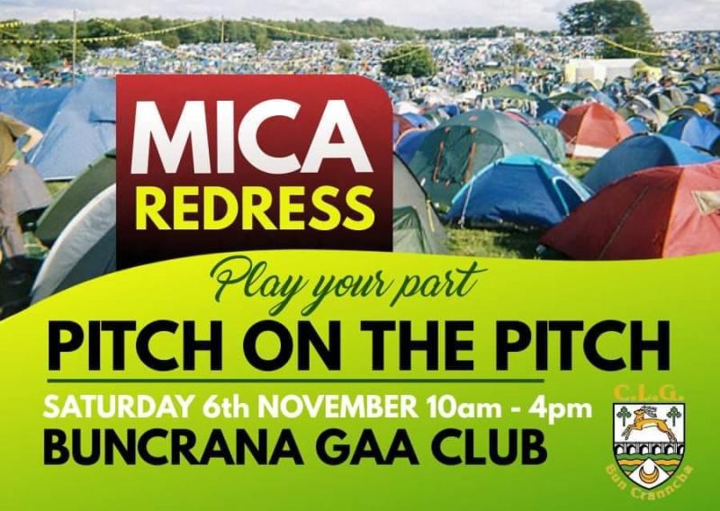 'Pitch on the Pitch' to highlight homelessness fears among Mica homeowners 