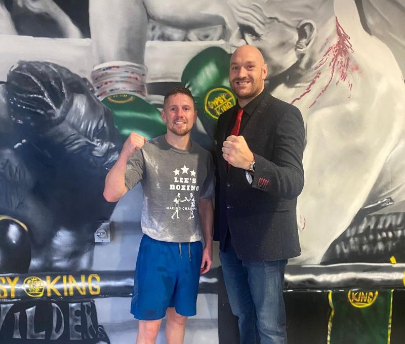 Fists of Fury: Jason Quigley at Fury base ahead of world title tilt