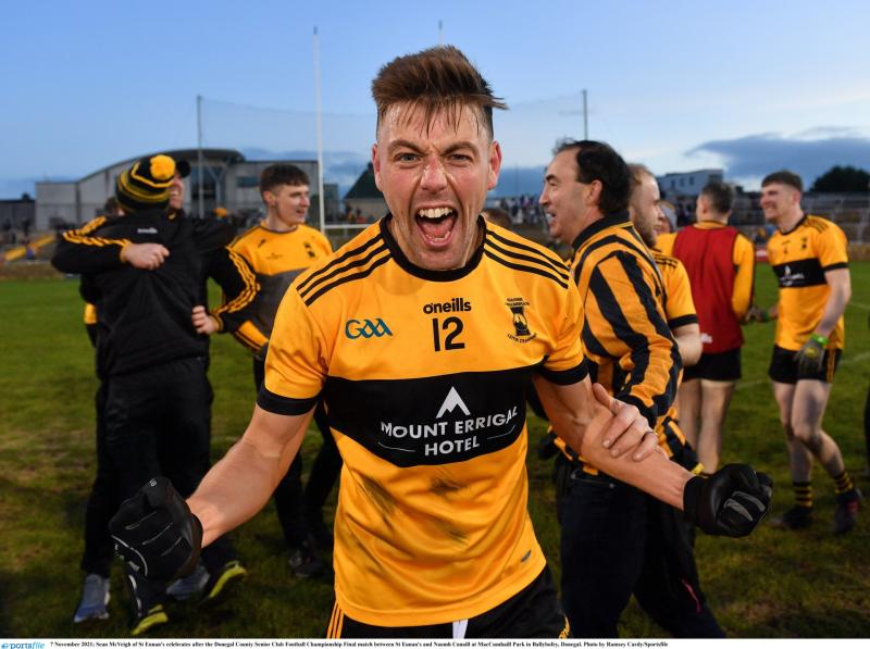 Double delight: Sean McVeigh savours more county final glory