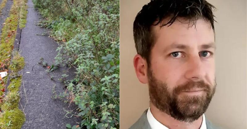 Safety fears on Windyhall road and footpath