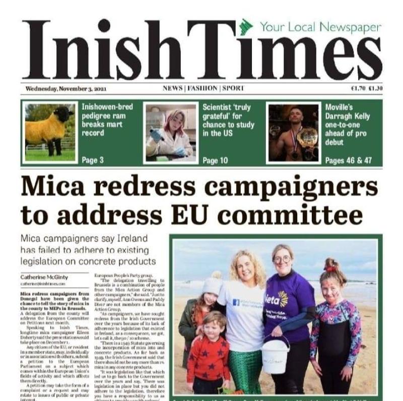 Inish Times, Wednesday, November 3, 2021
