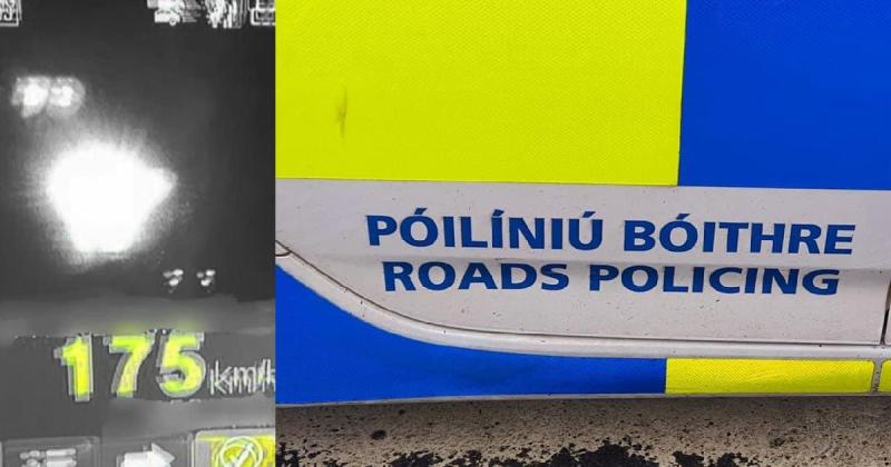 Uninsured  seized after 175km/h speed detection 
