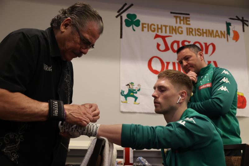 In Quigley's corner: Gary McCullagh on his 'dream come true'