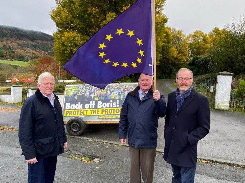 Back off Boris! Border Communities Against Brexit plan demonstations at border crossings next week
