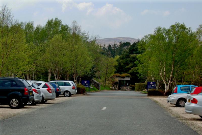 Glenveagh National Park car park