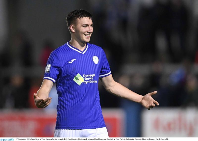 Sean Boyd leaves Finn Harps for Shelbourne