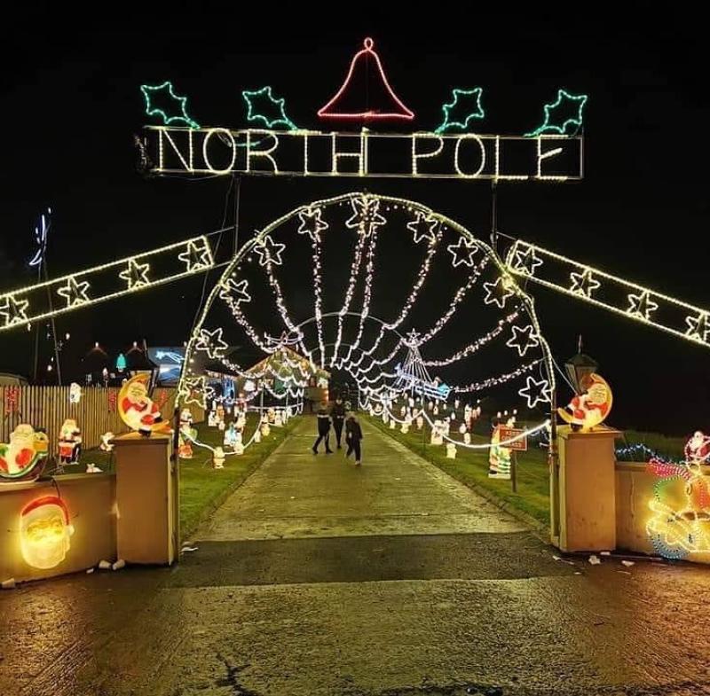 Thieves rob charity box at Whoriskey's Christmas Lights