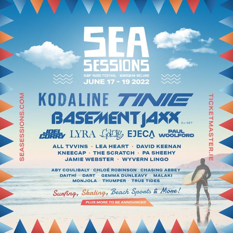 Bundoran's Sea Sessions announce another wave of acts 
