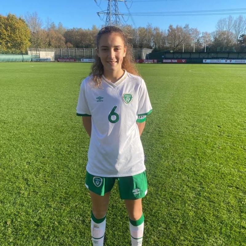 Jodie Loughrey nets for Ireland in derby win
