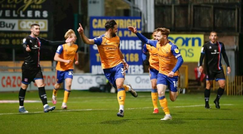 Stephen McLaughlin on the mark as Mansfield win again
