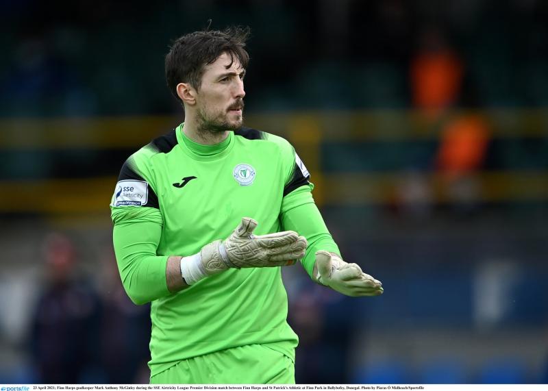 Mark Anthony McGinley commits for another year at Fin Harps