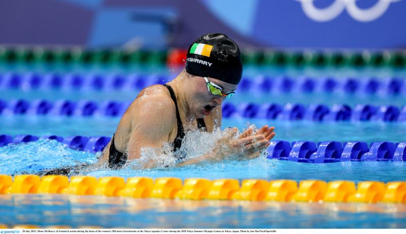 New Irish record sees Mona McSharry through to final at World Championships