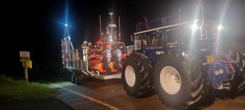 Two people rescued from Lough Swilly 