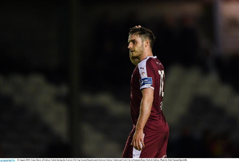 Former Finn Harps midfielder Conor Barry signs for Wexford 