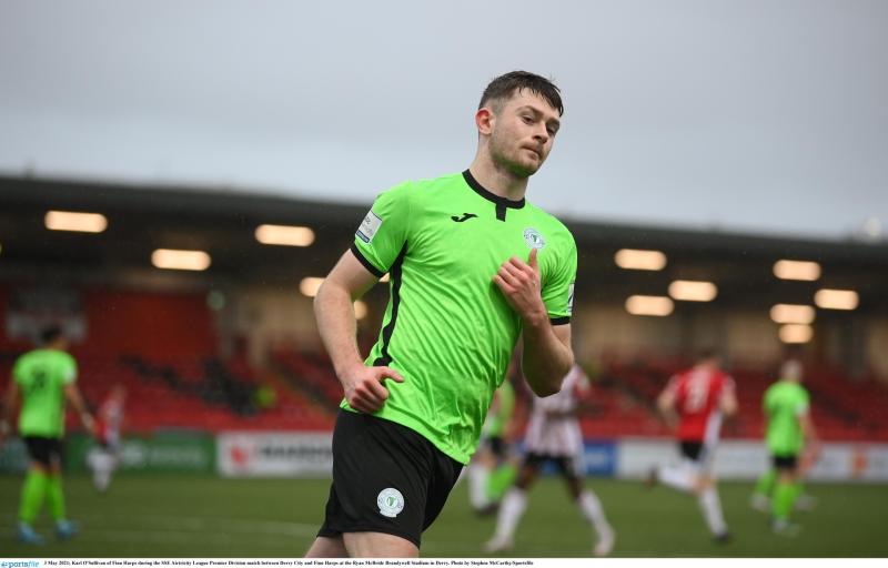 Another departure at Harps as Karl O'Sullivan  joins Sligo Rovers
