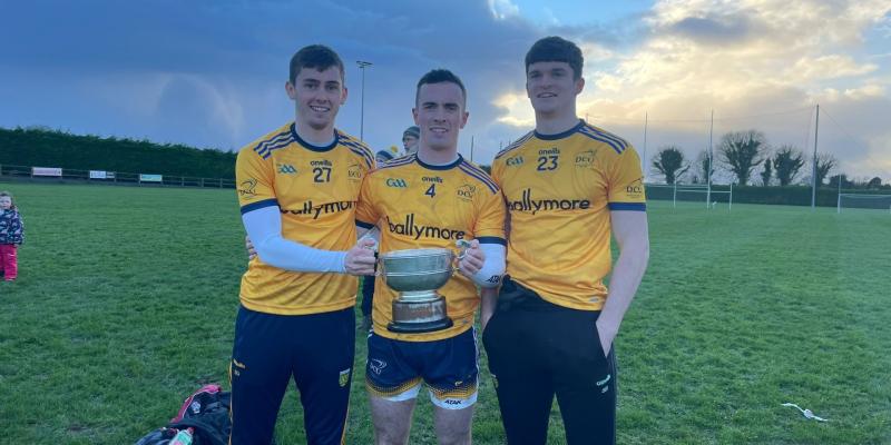 Glenfin's Ross Marley and a host of Donegal players on DCU's Ryan Cup winning panel
