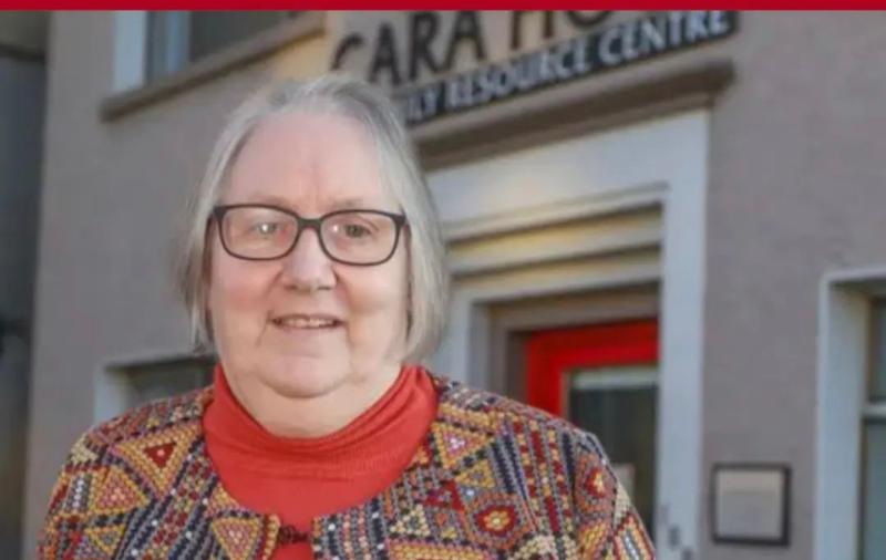 Tributes paid to Susan McCauley on her retirement from Cara House
