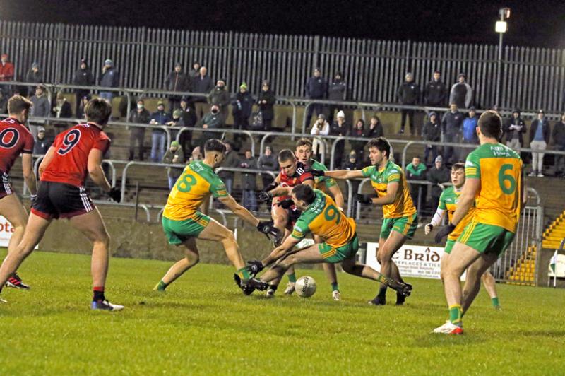 Two late scores sees Donegal to narrow McKenna Cup victory over Down