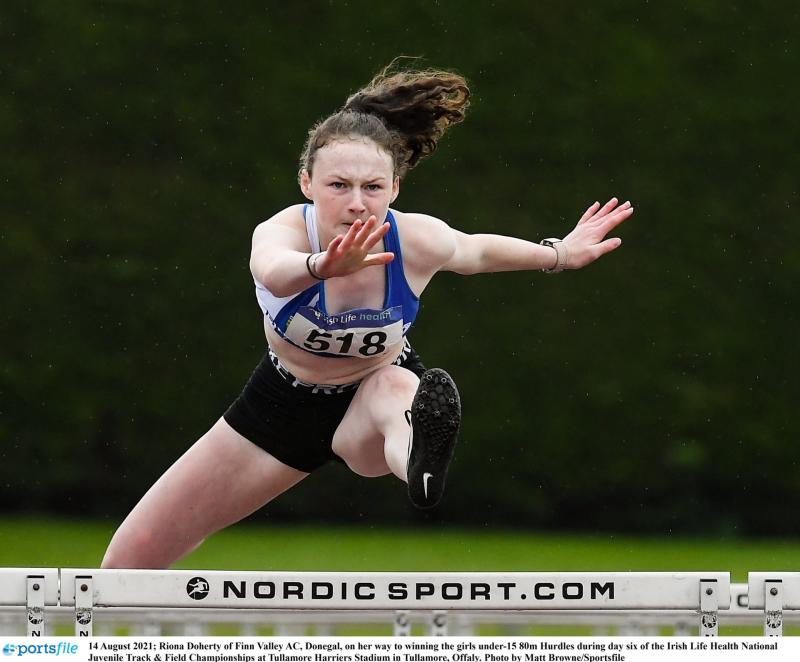 Riona Doherty impresses to hurdles win in Glasgow