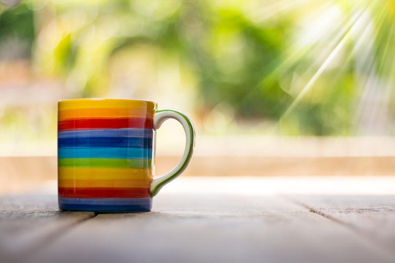 Rainbow mug cup pride PIXABAY