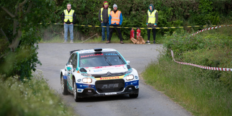 British Rally champion Matt Edwards impressed by 'classic' Donegal Rally