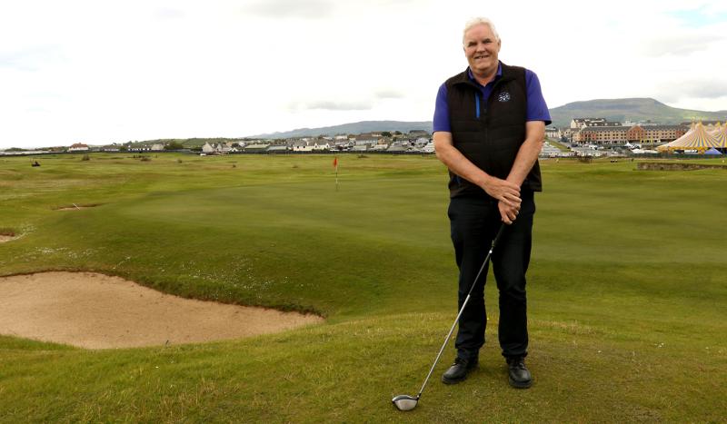 David Robinson celebrates 40 years as PGA Professional in Bundoran this weekend
