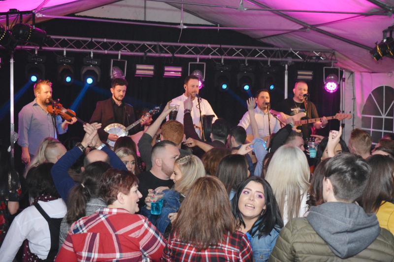 Whistling Donkeys, Michael English and DJ Copper at Kildarragh Fair