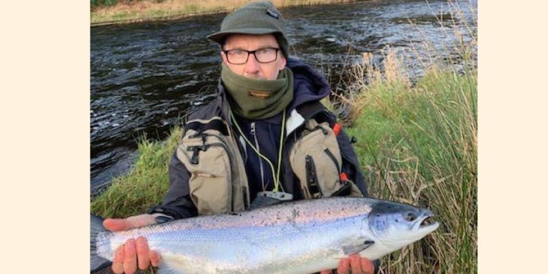Dublin angler lands Drowes' first salmon of 2022