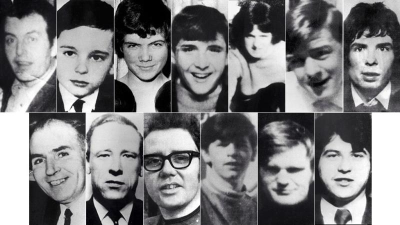 Bloody Sunday murdered