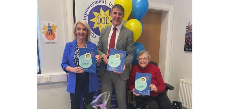 Jason Black launches Donegal Centre for Independent Living's new Strategic Plan