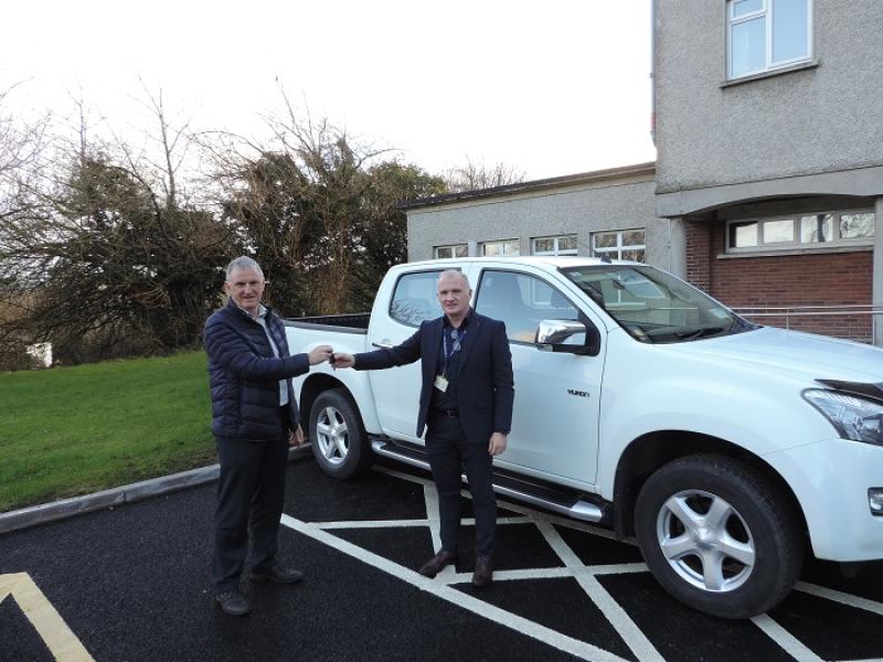 Thankful Tory Islanders get 4x4 vehicle to help assist Primary Care services   