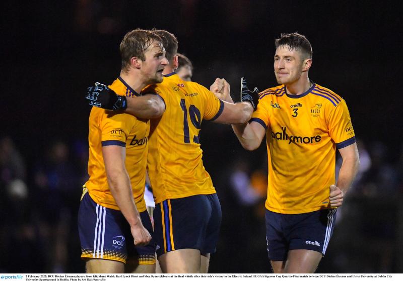 Donegal trio play their part as DCU pip UUJ in Sigerson Cup