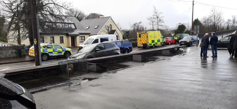 Emergency services at scene of a crash in Stranorlar - delays expected