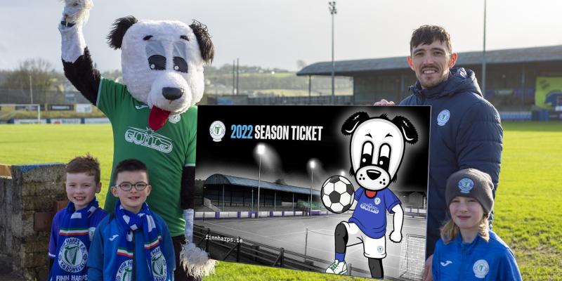 A Finn Harps season ticket for primary school children is just 30 cent a game