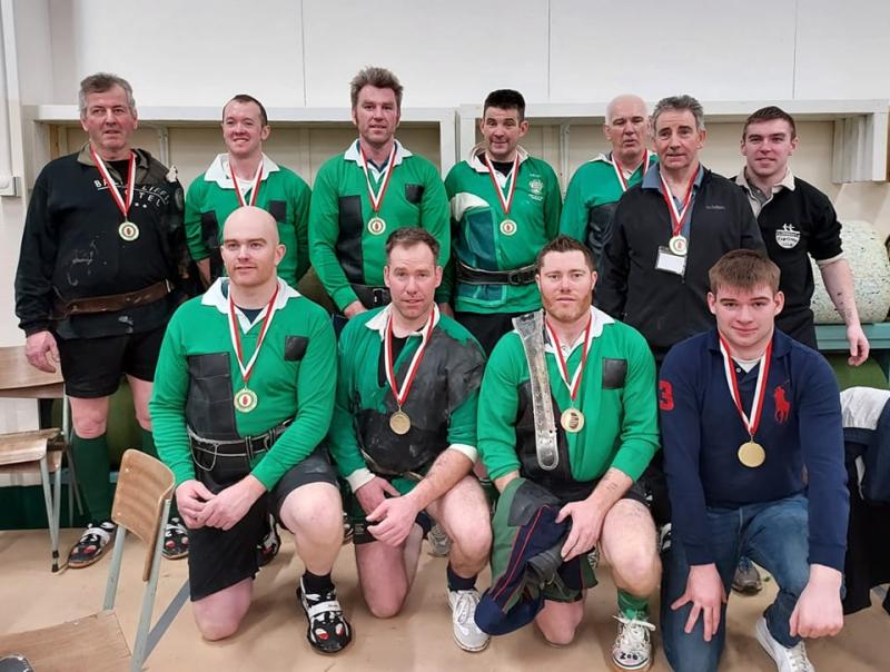 Cockhill: Back: Dan Harkin, Ryan Green , Liam Strain, Adrian Lynch, Andrew Mc Gonigle, Dano Gallagher & Mark Harkin. Front: Sean Doherty, Olly O Neil, Clive TooT & Kyle Mc Gonigle