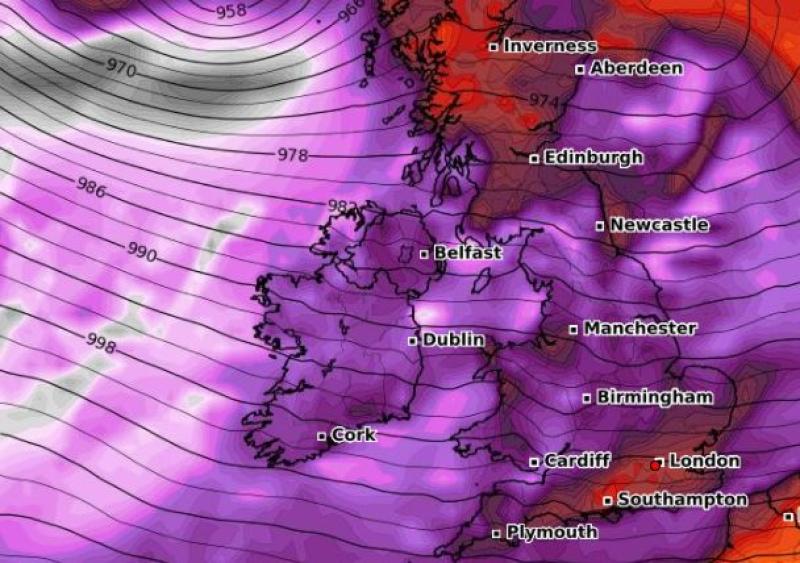 Storm Dudley set for Donegal this Wednesday 