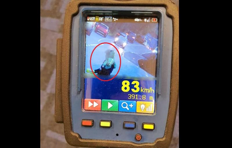 Garda photo of driver speeding in Donegal shows pedestrian carrying child nearby