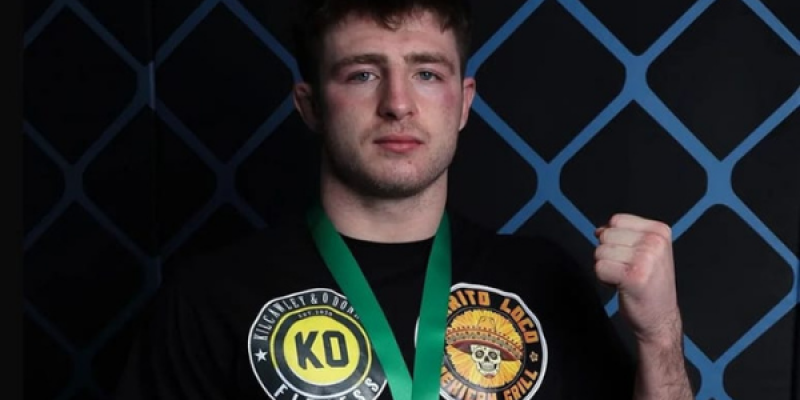Silver for Jordan Furey at Irish National MMA Championships