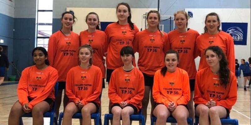 Letterkenny Blaze U-18 Girls with National Cup quarter-final
